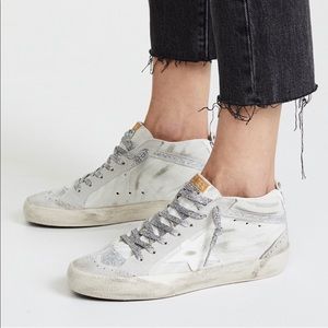 GOLDEN GOOSE MID STAR SNEAKERS